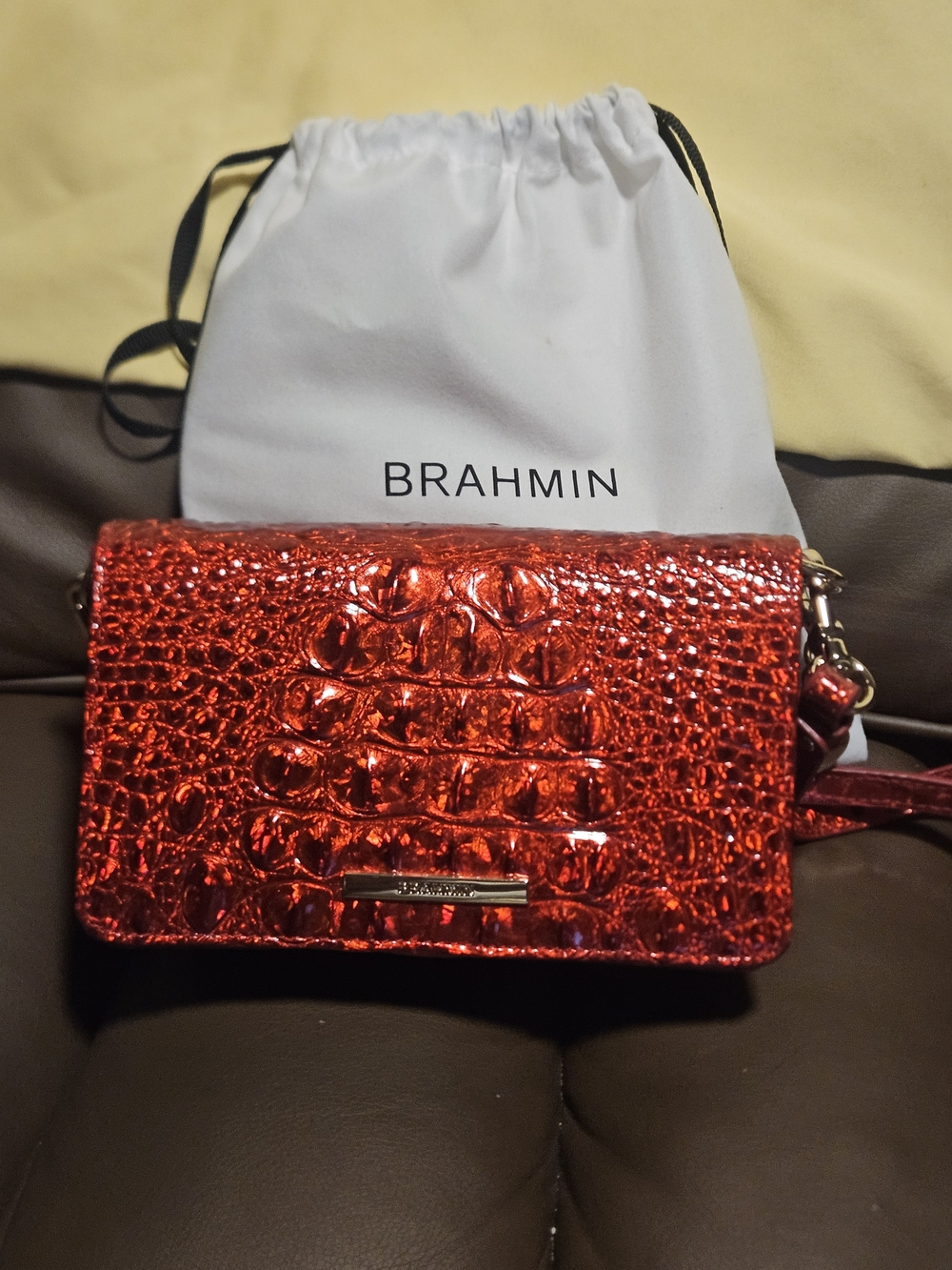 Stunning Brahim Mimuette Crossbody From Brahim's Signature Melbourne Line.